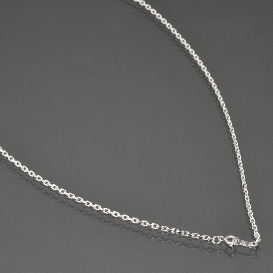 ͥå쥹  С925 2̥åȾƦ 2.5mm Ĺ38cmú  Silver ꡼ ǥ 