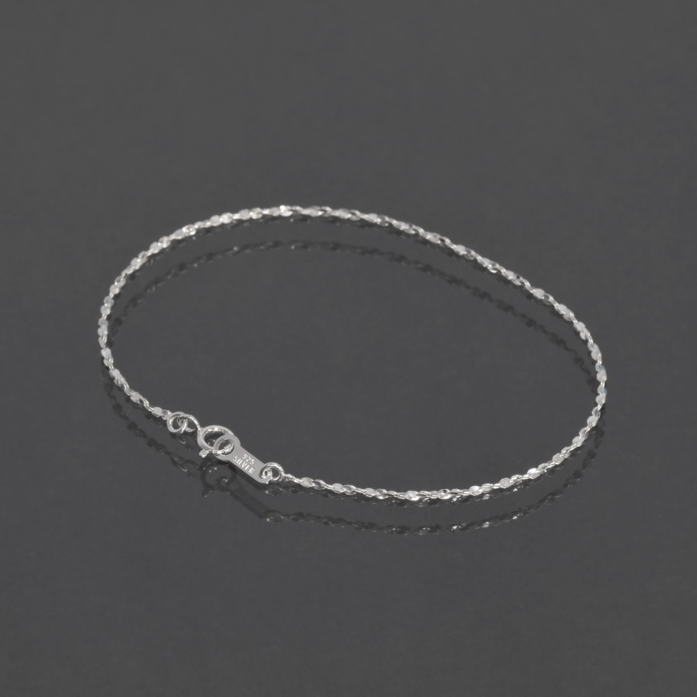 �֥쥹��å� �������� ����С�925 S���ĥ����ȥ������� ��1.3mm Ĺ��16cm�å֥쥹��åȥ������� ��������֥쥹��å� �� �� Silver ���������꡼ ��ǥ����� ���