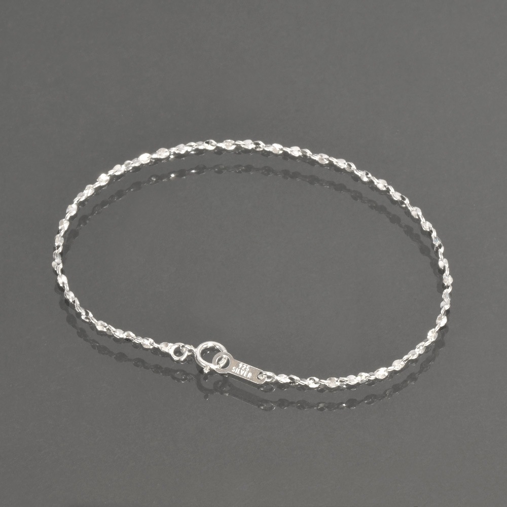 �֥쥹��å� �������� ����С�925 S���ĥ����ȥ������� ��1.65mm Ĺ��16cm�å֥쥹��åȥ������� ��������֥쥹��å� �� �� Silver ���������꡼ ��ǥ����� ���