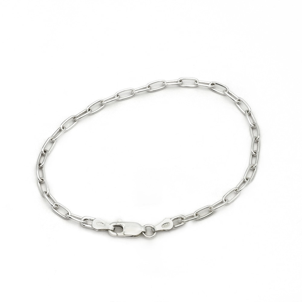 �֥쥹��å� �������� ����С�925 ���󥰾�Ʀ�������� ��4.0mm Ĺ��19cm�å֥쥹��åȥ������� ��������֥쥹��å� �� �� Silver ���������꡼ ��ǥ����� ���