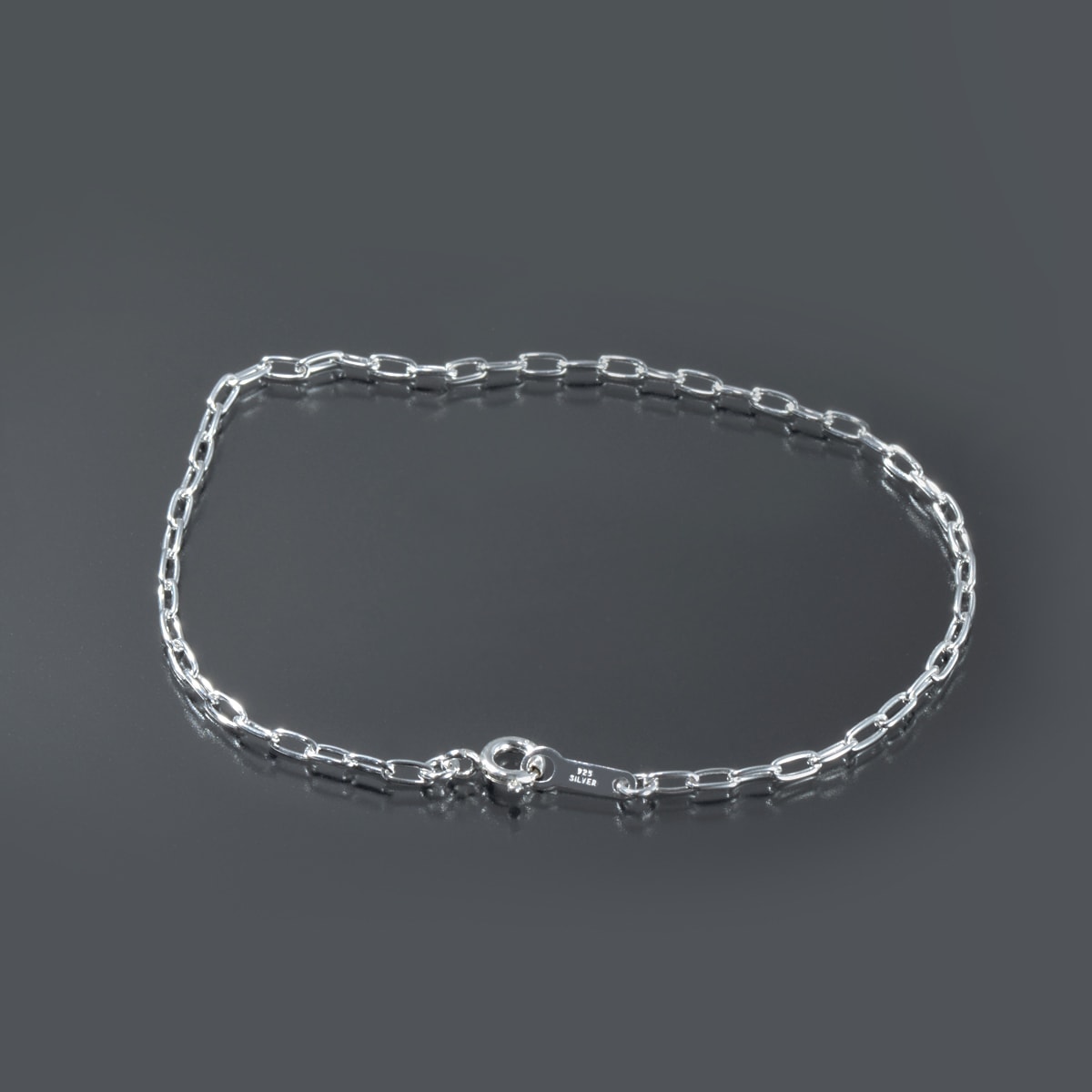 �֥쥹��å� �������� ����С�925 ���󥰾�Ʀ�������� ��2.5mm Ĺ��17cm�ú� �� Silver ���������꡼ ��ǥ����� ���