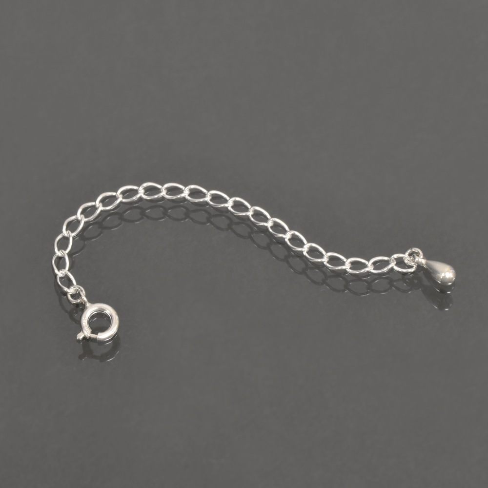 ͥå쥹ѤαĹ㥹 С925 Ӵʿʥƥɥåס 2.7mm Ĺ7cmú  Silver ꡼ ǥ 