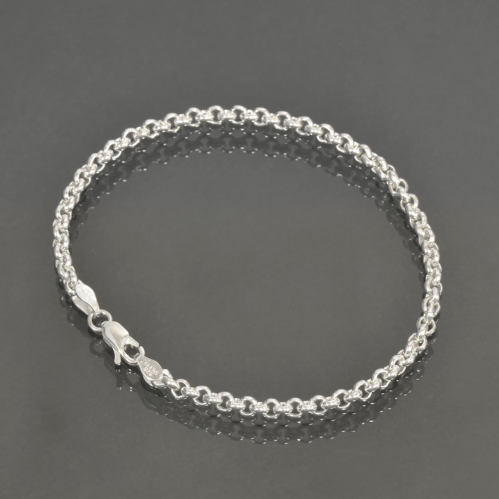 �֥쥹��å� �������� ����С�925 ������������� ��3.1mm Ĺ��17cm�ú� �� Silver ���������꡼ ��ǥ����� ���