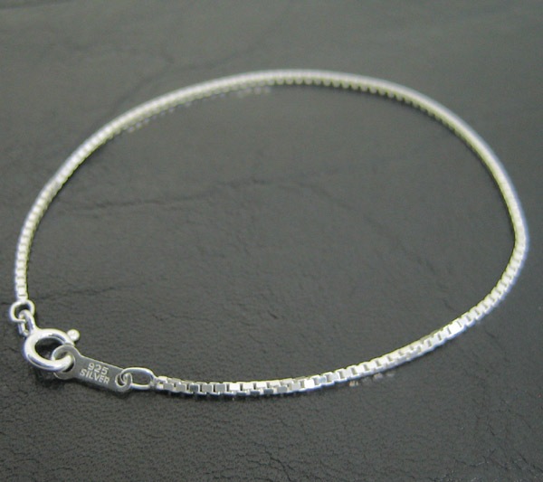 �֥쥹��å� �������� ����С�925 �٥ͥ������������ ��1.25mm Ĺ��17cm�ú� �� Silver ���������꡼ ��ǥ����� ���