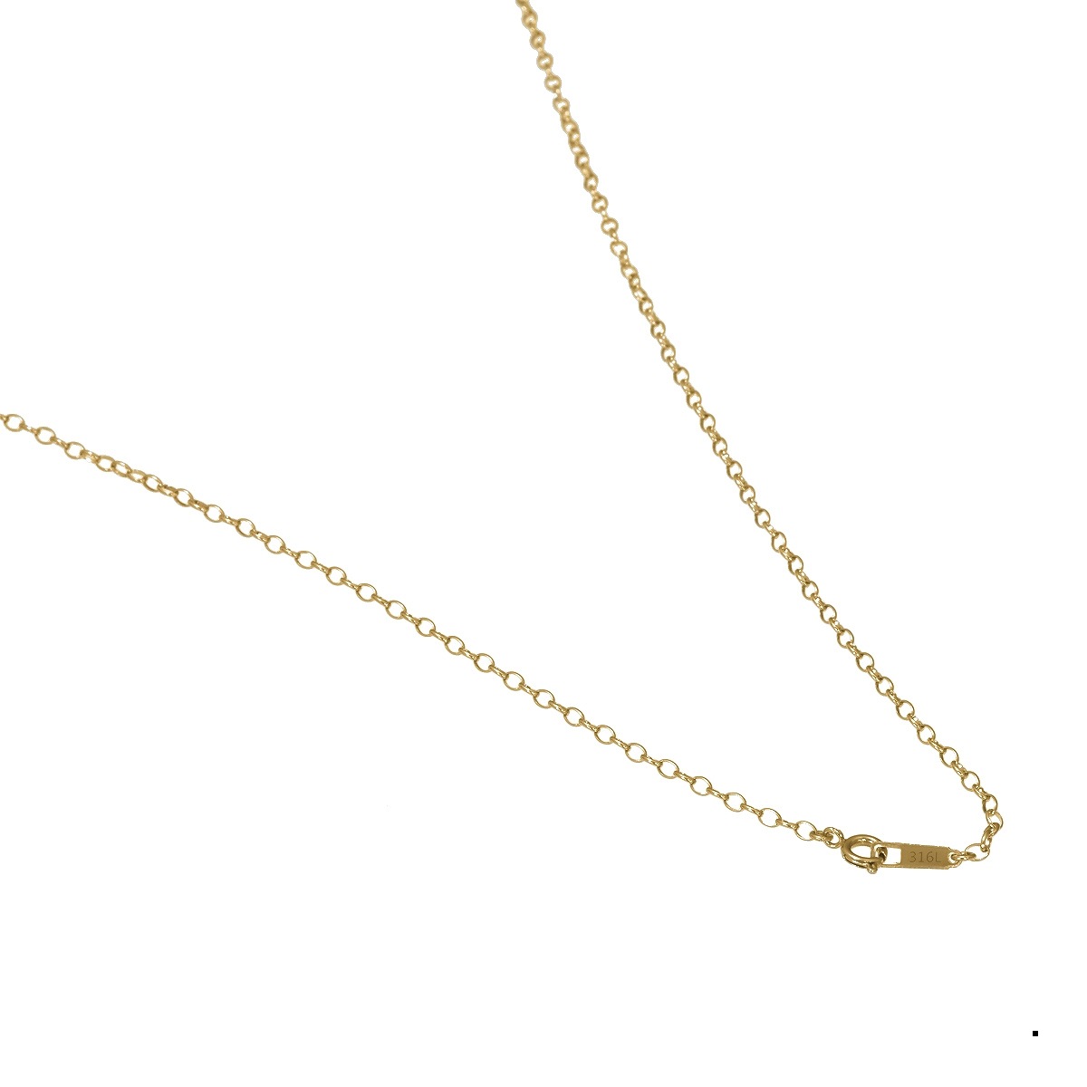 �ͥå��쥹 �������� ���������륹�ƥ�쥹 316L �⿧ �����Х������������� ��2.0mm Ĺ��50cm�ú� ���ƥ�쥹 ���������꡼ ��ǥ����� ���