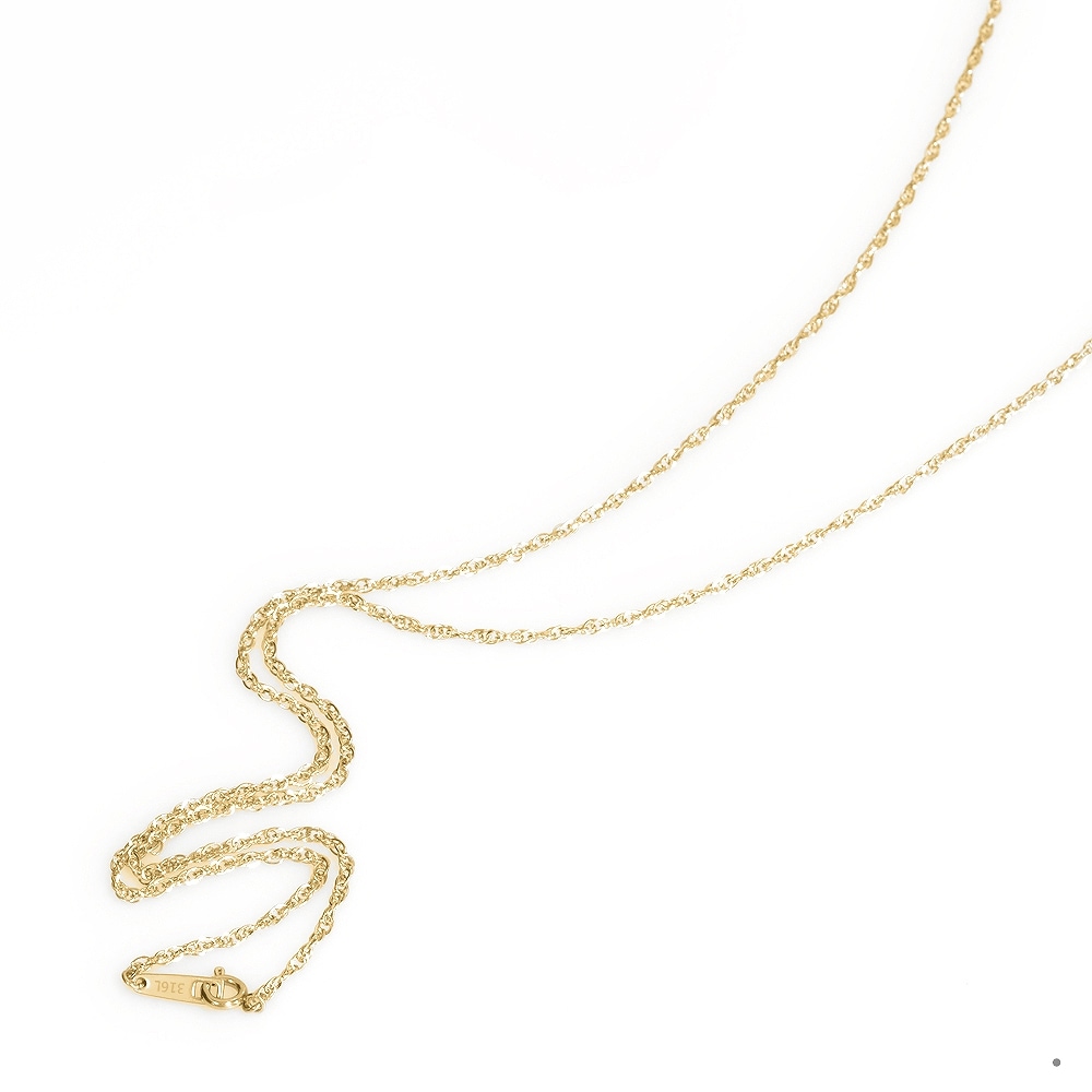 �ͥå��쥹 �������� ���������륹�ƥ�쥹 316L �⿧ �ѥ롼�������ץ������� ��1.7mm Ĺ��50cm�ú� ���ƥ�쥹 ���������꡼ ��ǥ����� ���