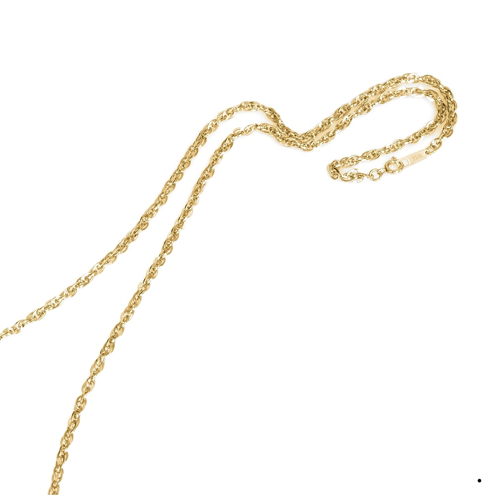 �ͥå��쥹 �������� ���������륹�ƥ�쥹 316L �⿧ �ѥ롼�������ץ������� ��2.8mm Ĺ��40cm�ú� ���ƥ�쥹 ���������꡼ ��ǥ����� ���