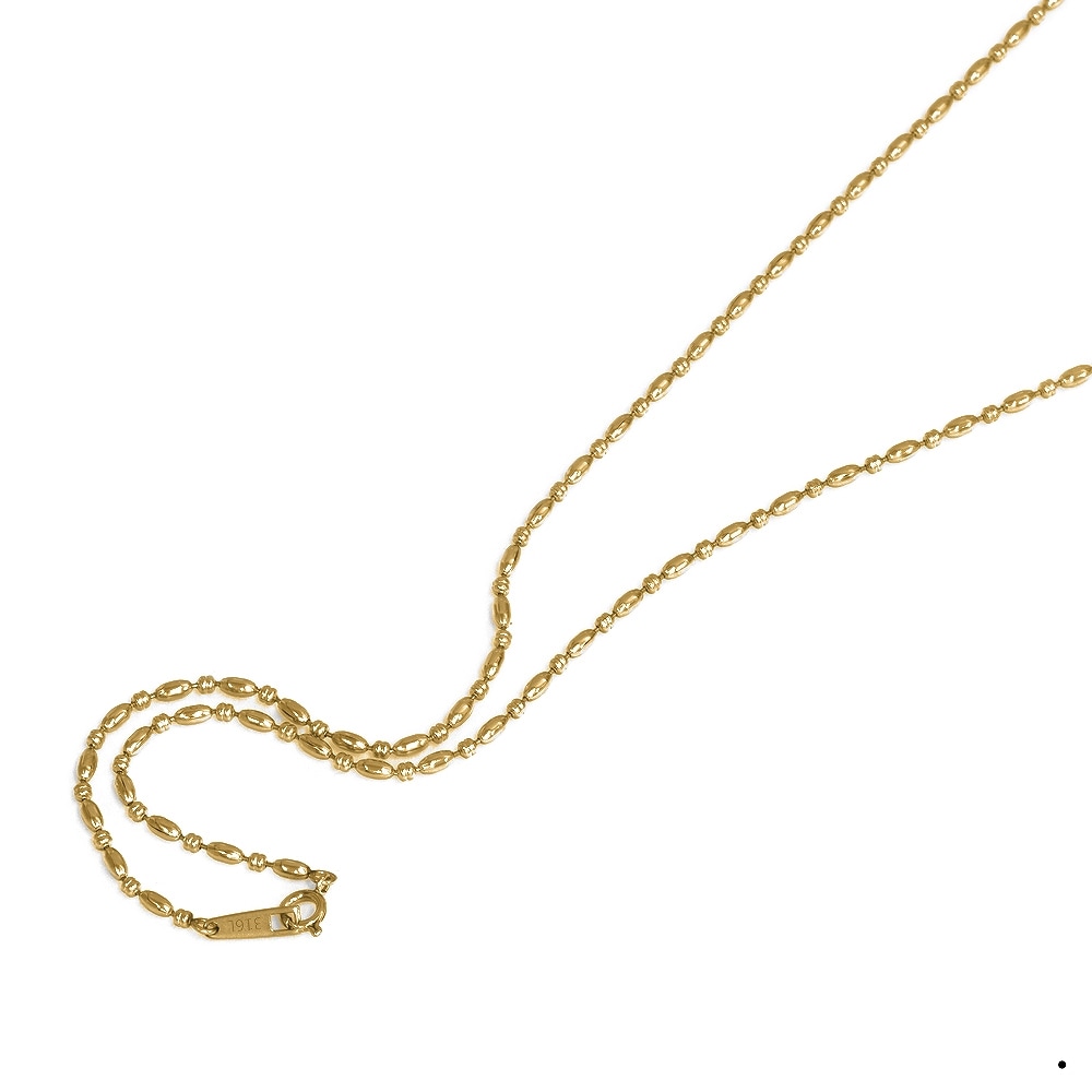 �ͥå��쥹 �������� ���������륹�ƥ�쥹 316L �⿧ �����Ф�饤���������� ��2.0mm Ĺ��70cm�ú� ���ƥ�쥹 ���������꡼ ��ǥ����� ���