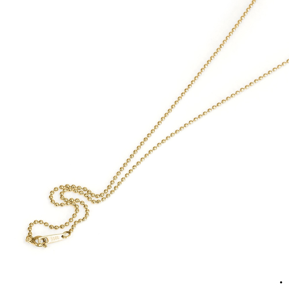 �ͥå��쥹 �������� ���������륹�ƥ�쥹 316L �⿧ �ܡ���������� ��1.5mm Ĺ��40cm�ú� ���ƥ�쥹 ���������꡼ ��ǥ����� ���