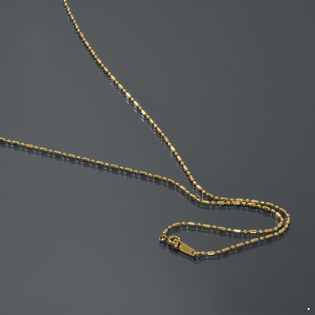 �ͥå��쥹 �������� ���������륹�ƥ�쥹 316L �⿧ ���å��ѷ��ܡ���BR�������� ��1.5mm Ĺ��70cm�ú� ���ƥ�쥹 ���������꡼ ��ǥ����� ���