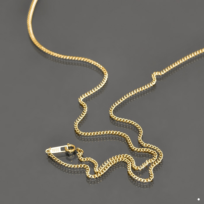 �ͥå��쥹 �������� ���������륹�ƥ�쥹 316L �⿧ 2�̥��åȴ�ʿ�������� ��1.8mm Ĺ��80cm�ú� ���ƥ�쥹 ���������꡼ ��ǥ����� ���