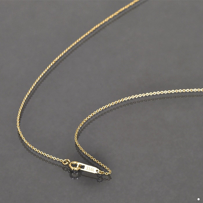 �ͥå��쥹 �������� ���������륹�ƥ�쥹 316L �⿧ ��Ʀ�������� ��1.2mm Ĺ��40cm�ú� ���ƥ�쥹 ���������꡼ ��ǥ����� ���