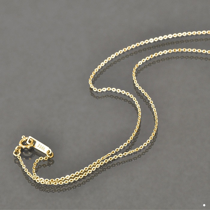 �ͥå��쥹 �������� ���������륹�ƥ�쥹 316L �⿧ �ե�åȾ�Ʀ�������� ��1.2mm Ĺ��38cm�ú� ���ƥ�쥹 ���������꡼ ��ǥ����� ���