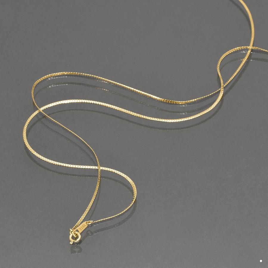 �ͥå��쥹 �������� ���������륹�ƥ�쥹 316L �⿧ �إ��ܡ���������� ��1.4mm Ĺ��38cm�ú� ���ƥ�쥹 ���������꡼ ��ǥ����� ���