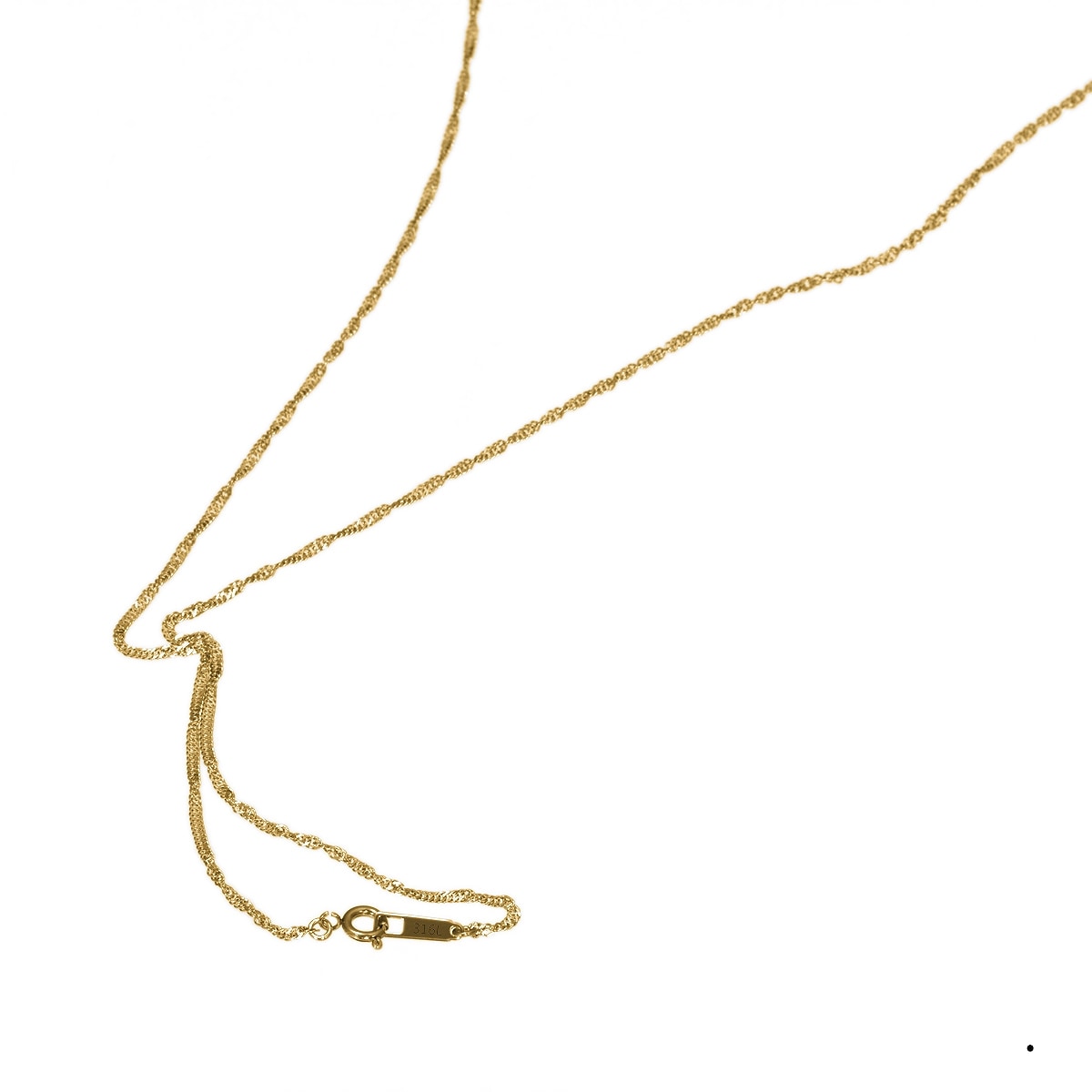 �ͥå��쥹 �������� ���������륹�ƥ�쥹 316L �⿧ ������塼�������� ��1.5mm Ĺ��50cm�ú� ���ƥ�쥹 ���������꡼ ��ǥ����� ���