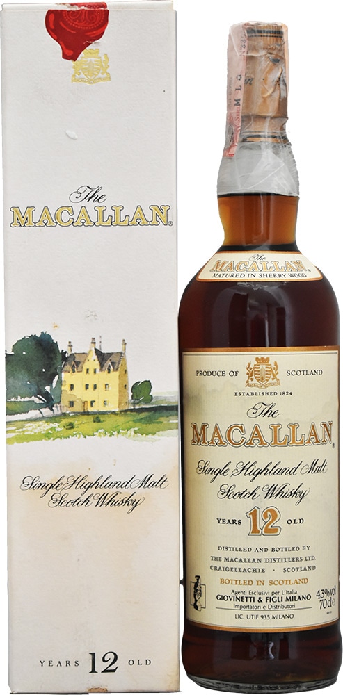 MACALLAN 12YO 1990S, マッカラン 12年 1990年代流通品-THE ULTIMATE SPIRITS