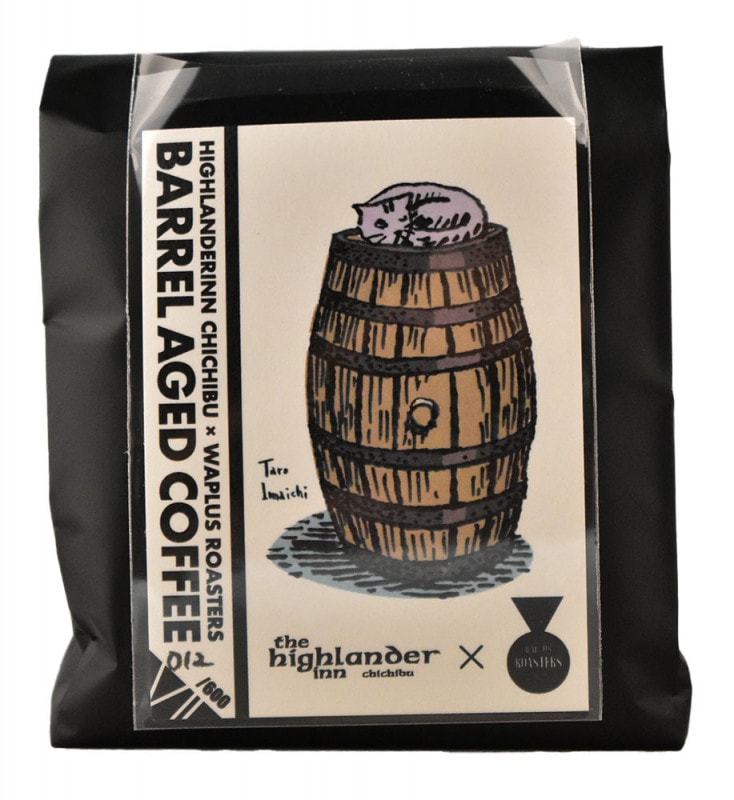 Barrel Aged Coffee 7TH Batch Columbia x Bourbon Cask #3075 HIGHLANDERINN CHICHIBU X WAPLUS ROASTERS