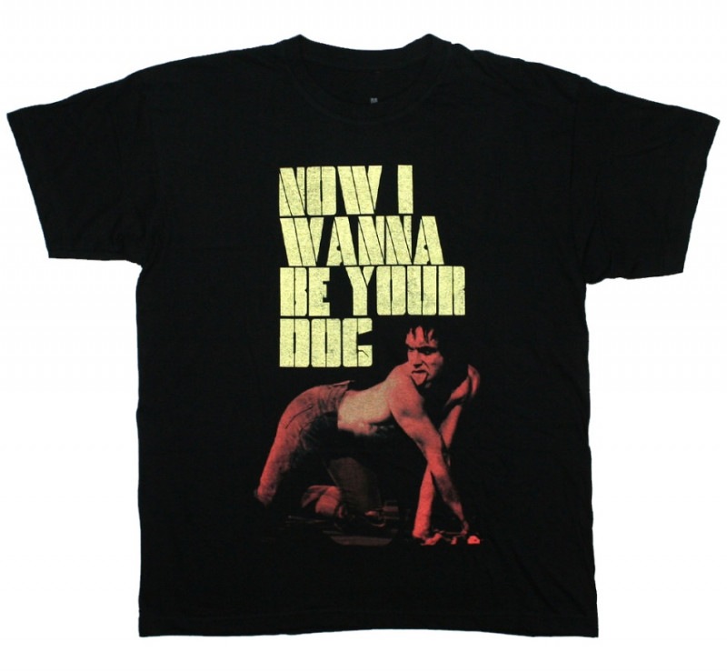 The Stooges / I Wanna Be Your Dog Tee (Black) Music,I,Iggy Pop / The Stooges Rudy & Co.