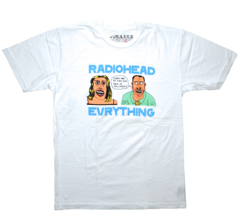 Radiohead / Everything Tee (White) | Music,R,RADIOHEAD