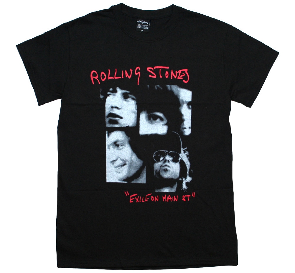 The Rolling Stones / Exile on Main St. Tee 2 (Black) | Music,R,The
