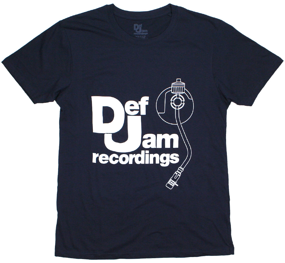 Def Jam Recordings / Logo & Stylus Tee (Black) | Music,Record