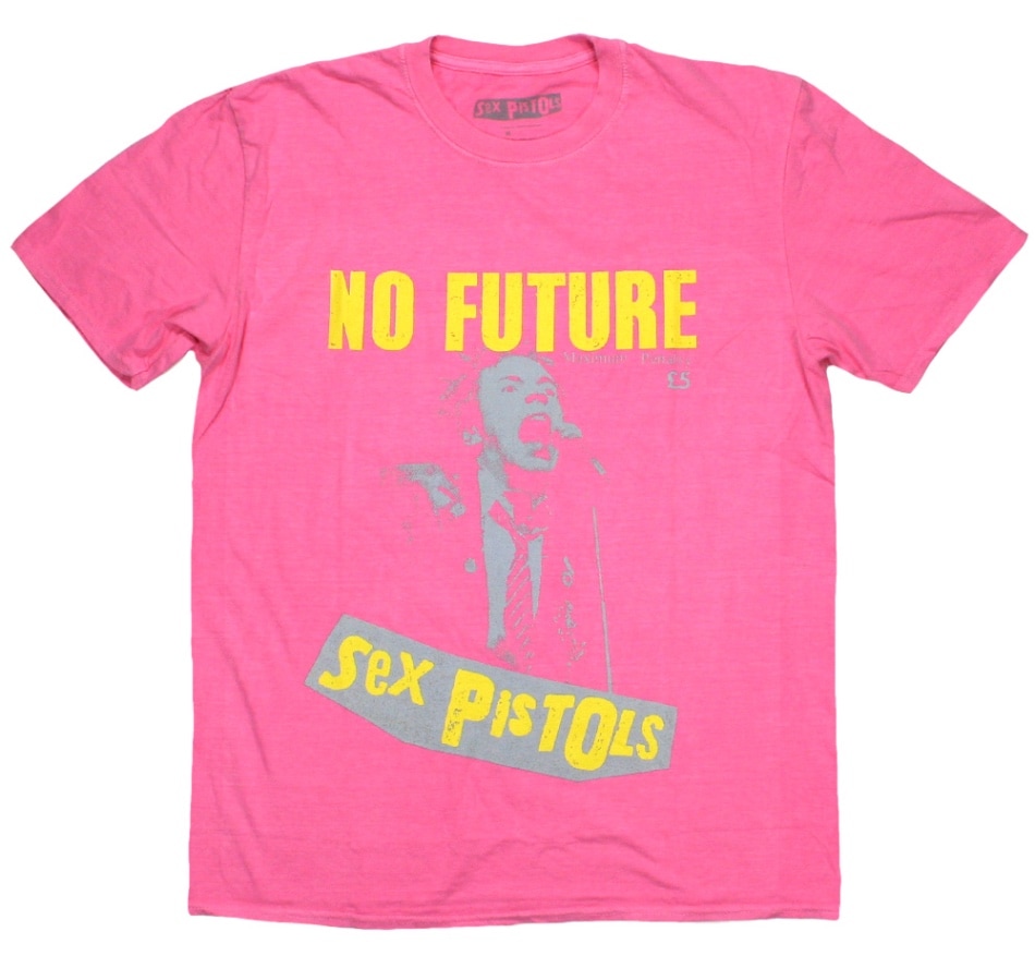 Sex Pistols / No Future Tee 3 (Pink) | Music,S,SEX PISTOLS | Rudy
