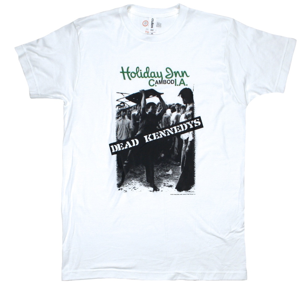 Dead Kennedys / Holiday in Cambodia Tee 3 (White) | Music,D