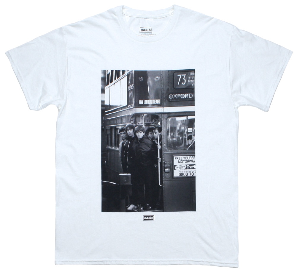 Oasis / Knebworth 1996 Tee 1 (White) | Music,O,OASIS | Rudy & Co.