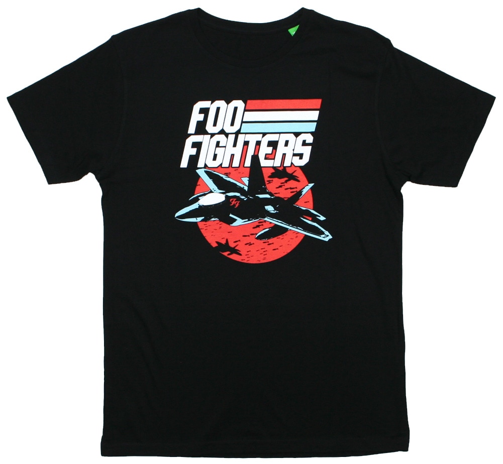 Foo Fighters Tシャツ 黒 鷲デザイン Foo Fighters Tシャツ 黒 鷲デザイン