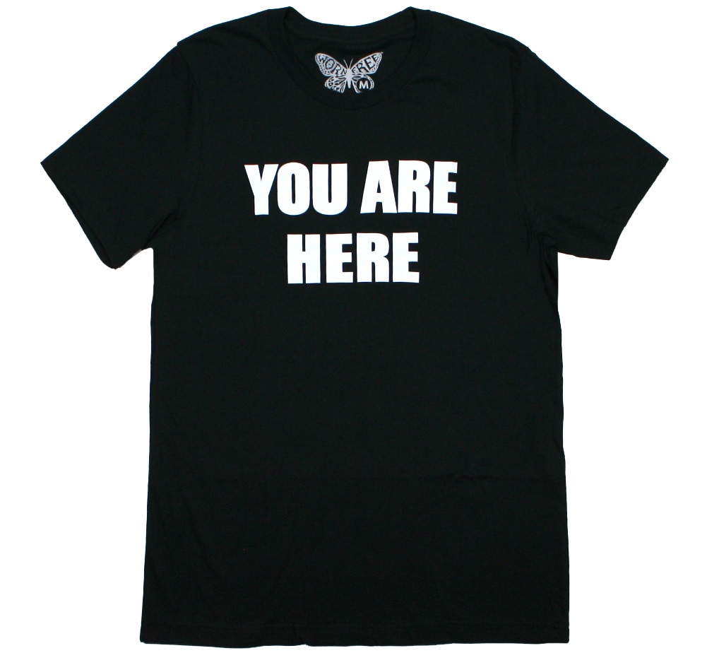 Worn Free] John Lennon / You Are Here Tee 6 (Black) | Brands,Worn