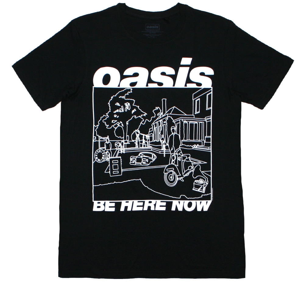 Oasis / Be Here Now Tee 4 (Black) | Music,O,OASIS | Rudy & Co.