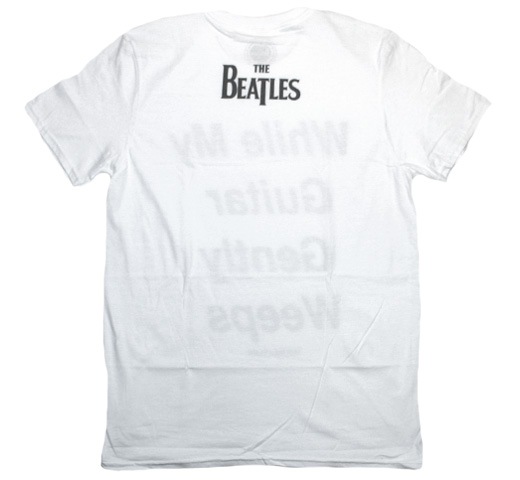 The Beatles / While My Guitar Gently Weeps Tee (White) | Music,B