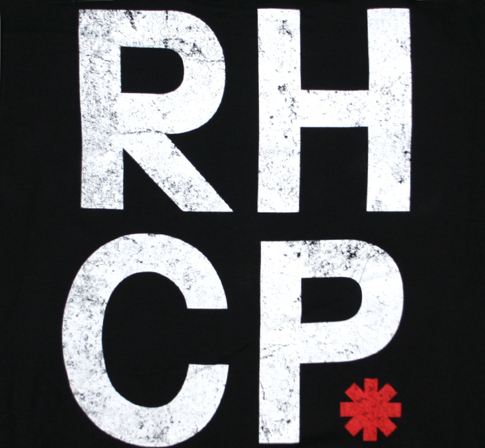 Red Hot Chili Peppers / RHCP Zipped Hoodie (Black) | Music,R,Red