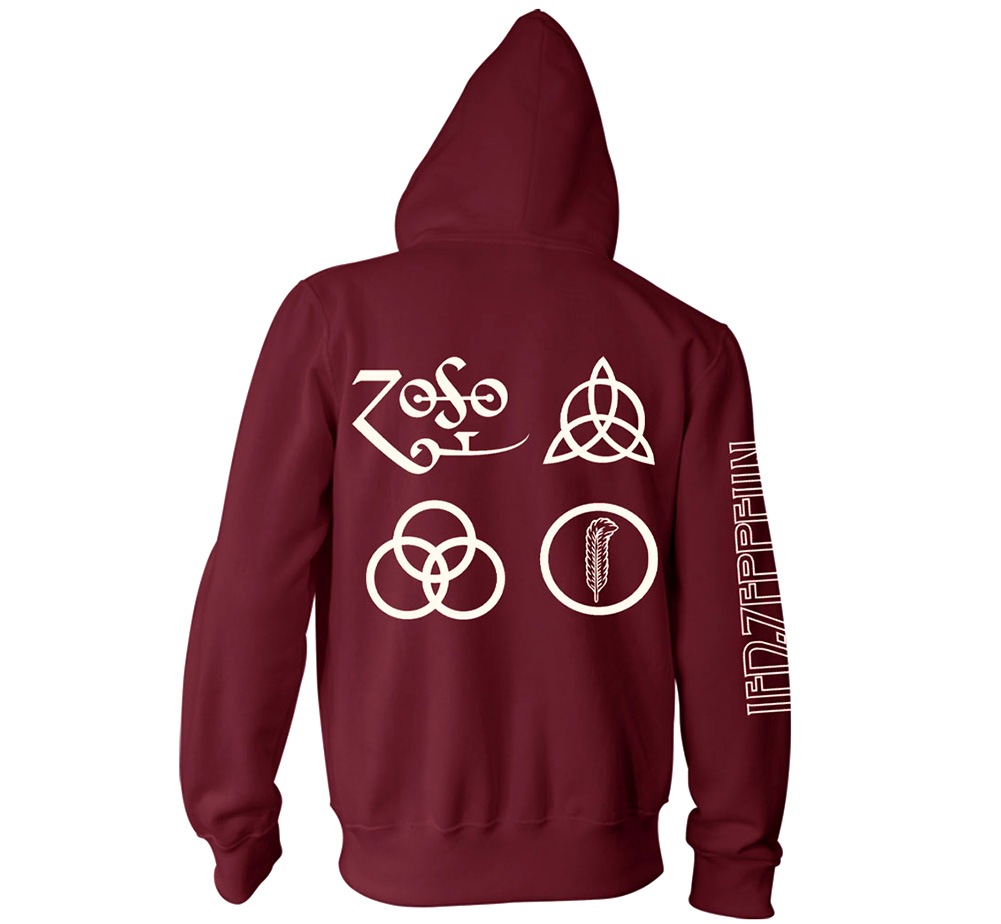 LED ZEPPELIN★Same UK Atlantic Red/Maroon LED ZEPPELIN☆Same UK Atlantic Red/Maroon Led Zeppelin IV
