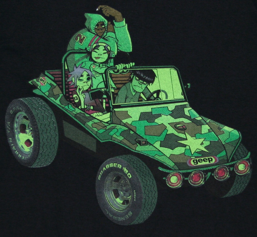 Gorillaz / Gorillaz Tee (Black) | Music,G,Gorillaz | Rudy & Co.