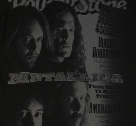 [Rolling Stone] Metallica / Issue 617 Tee (Vintage Black) | Brands ...