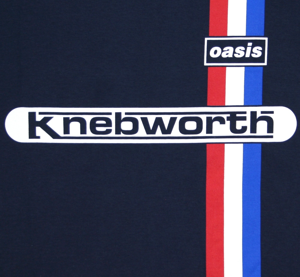 Oasis / Knebworth 1996 Tee 2 (Navy Blue) | Music,O,OASIS