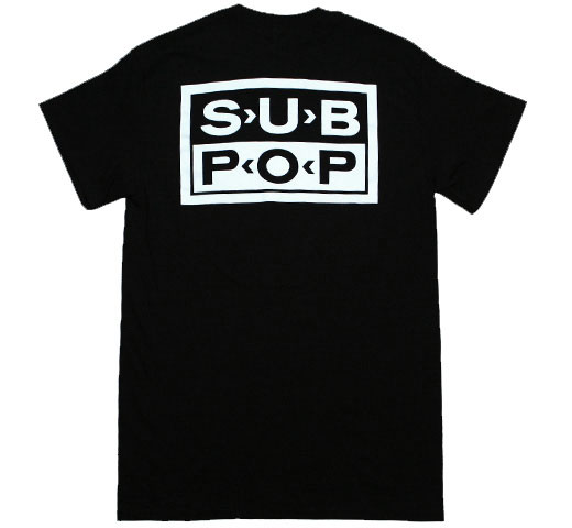 Sub Pop Records / No Comment Tee (Black) | Music,Record