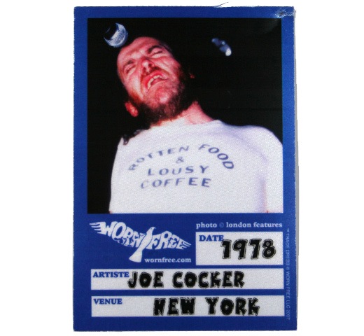 [Worn Free] Joe Cocker / Rotten Food Tee (Sage Green) | Music,J,Joe ...