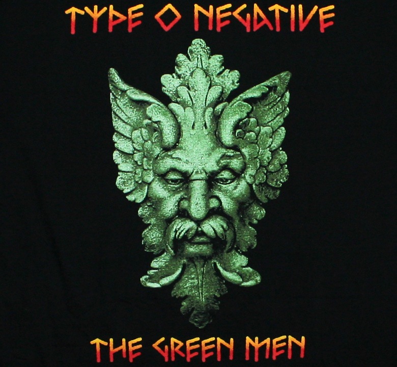 Type O Negative / The Green Men Tee (Black) | Music,T,Type O