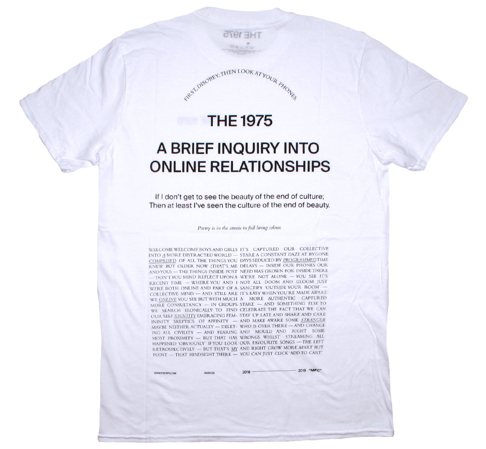 The 1975 / A Brief Inquiry into Online Relationships Tee 3