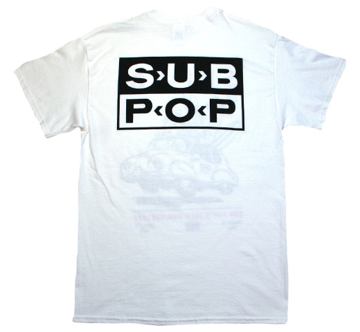 Sub Pop Records / SPF 30 Tee (White) | Music,Record Label,Sub Pop 