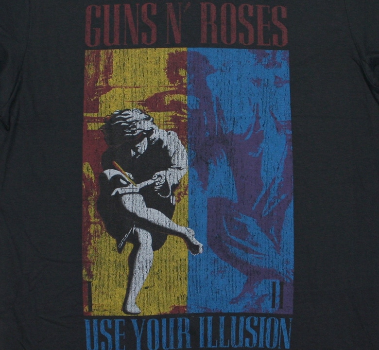 Guns N' Roses / Use Your Illusion Tee 2 (Vintage Black
