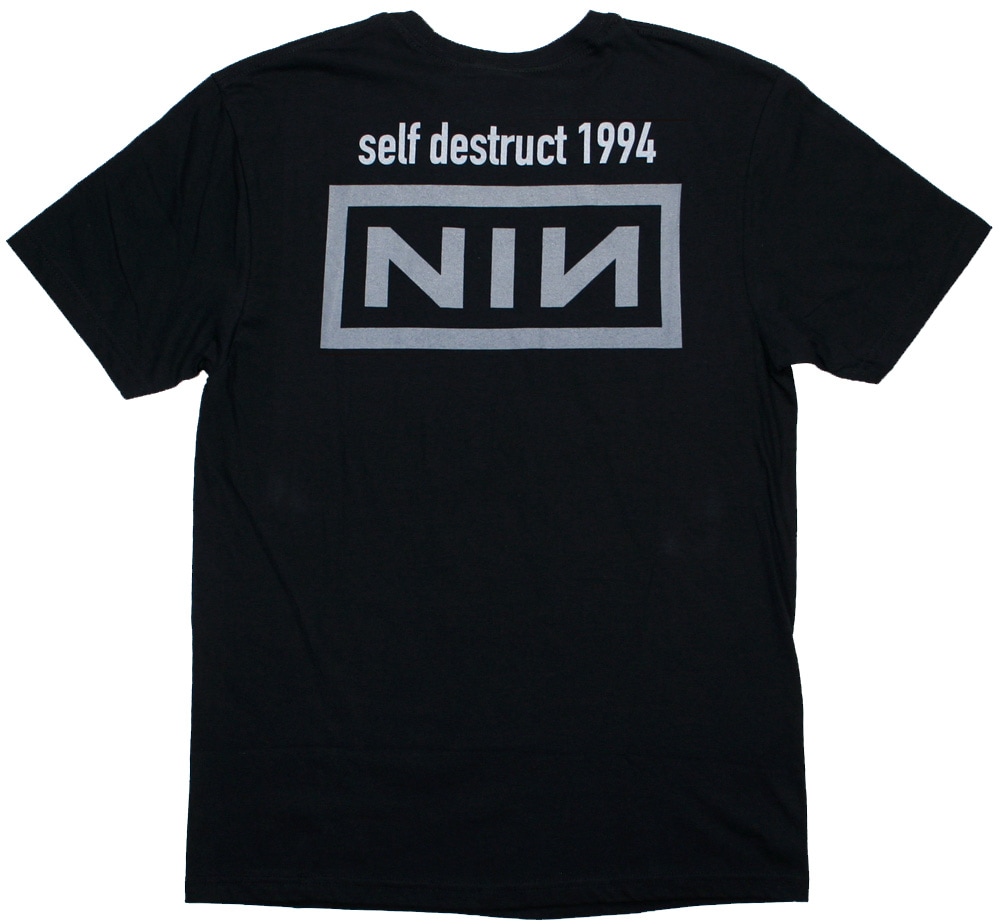 Nine Inch Nails / Woodstock '94 Tee (Black) | Music,N,NINE