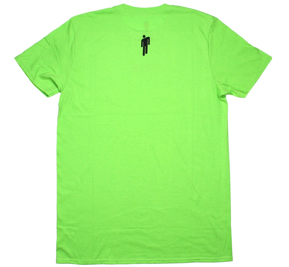 Billie Eilish / Racer Logo & Blohsh Tee (Lime Green) | Music