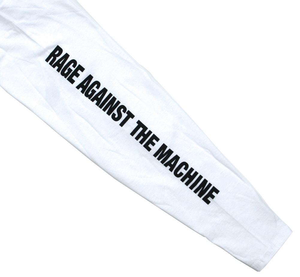 Rage Against The Machine / Nuns And Guns Long Sleeve Tee (White