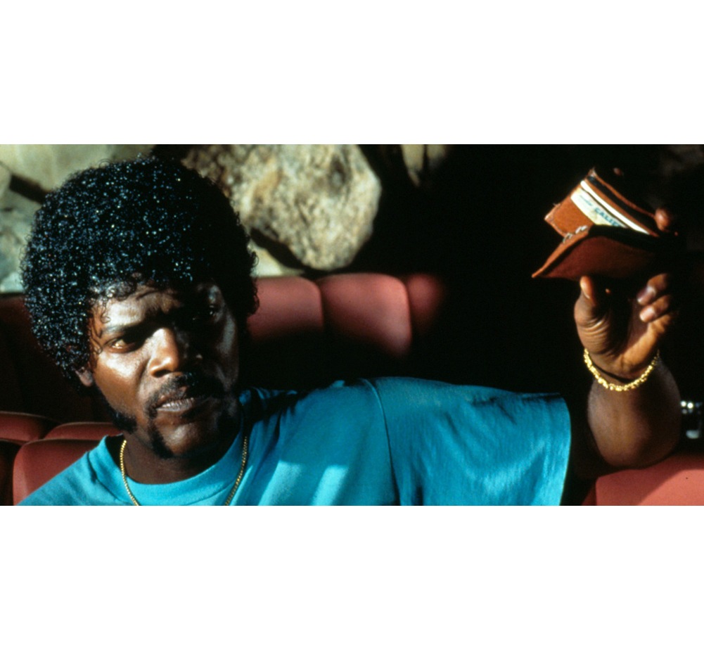 Pulp Fiction / Bad Mother Fucker Wallet with Coin Pocket (Brown