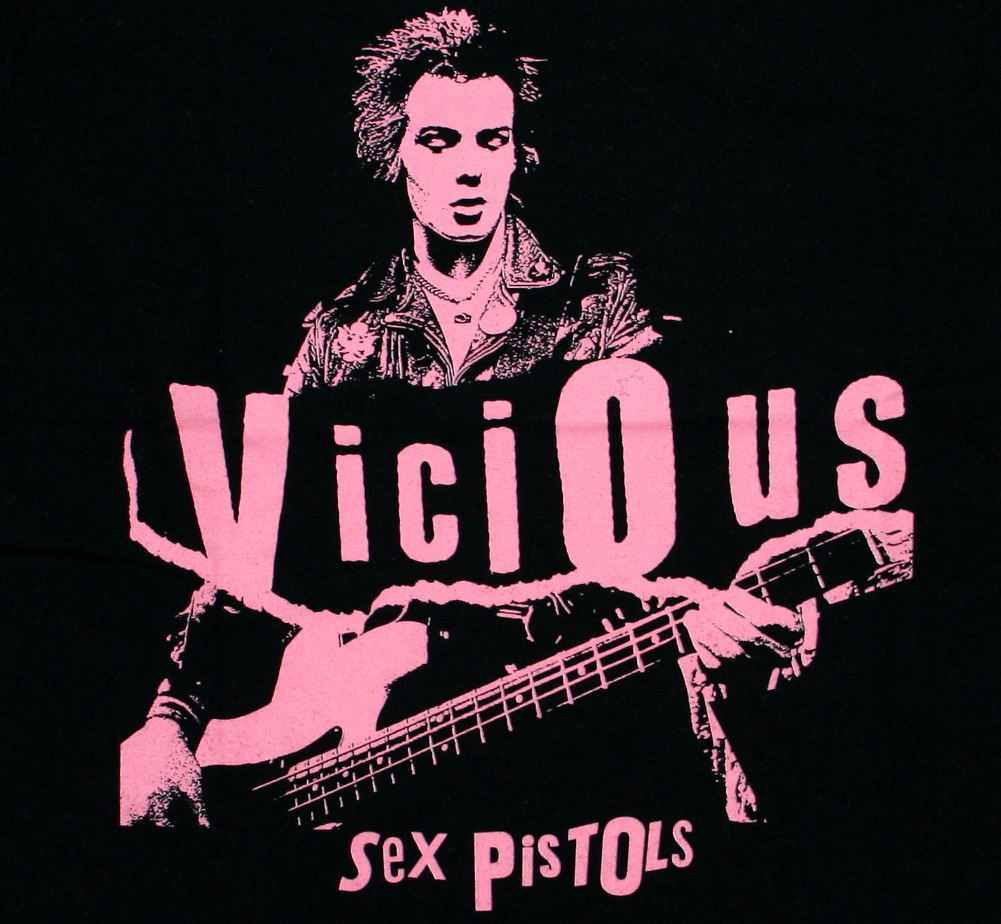 Sex Pistols / Sid Vicious Tee (Black) | Music,S,SEX PISTOLS | Rudy