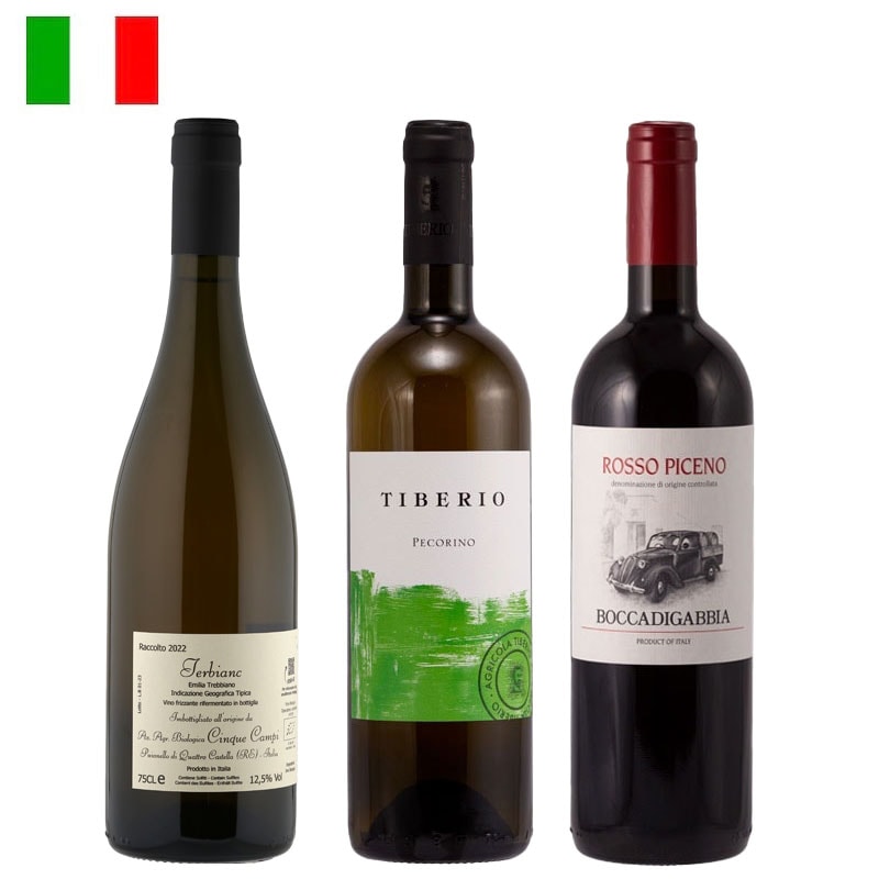 New! ラシーヌのイタリア中部3本セット【第３弾】（SP1、白1、赤1）