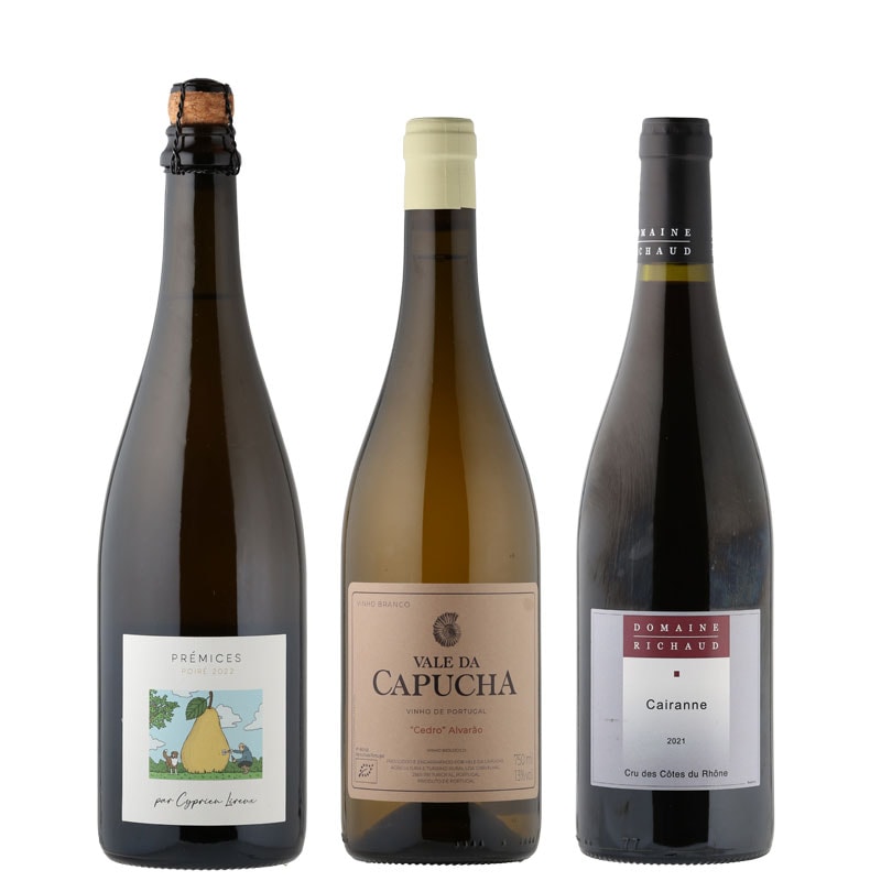 ラシーヌ社員おすすめワイン３本セット（スパークリング１、白１、赤１）＊お一人様１セットまで